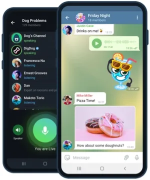 Telegram für Android: Gruppenchat und Sprachchat auf Smartphones