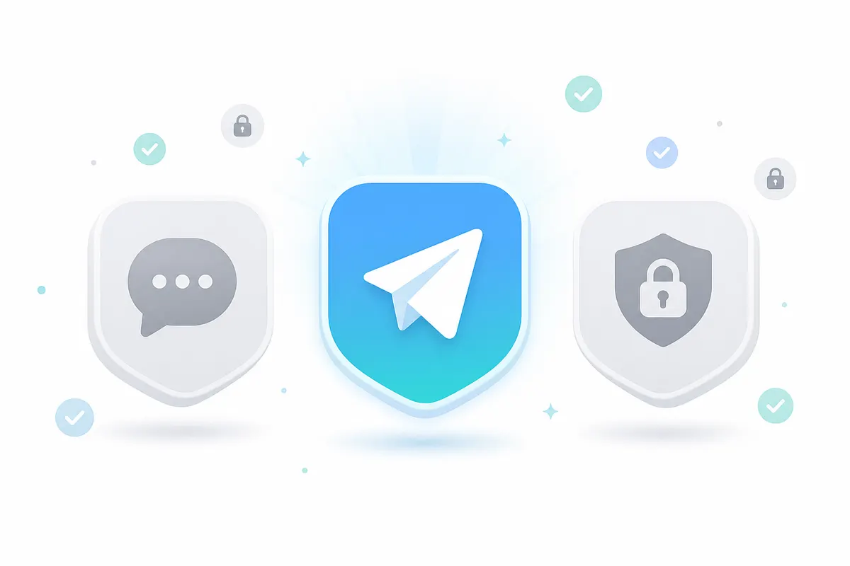 Telegram Oberflächen im Vergleich: Desktop und Mobilgerät