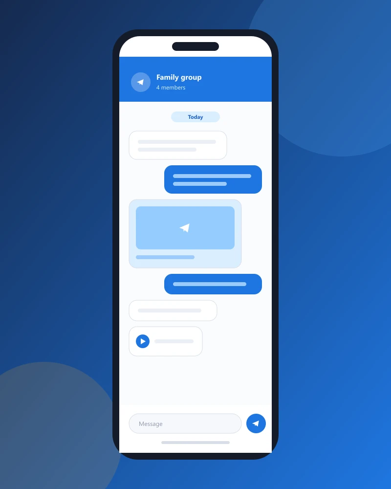 Telegram Mobil-Client für Android und iPhone