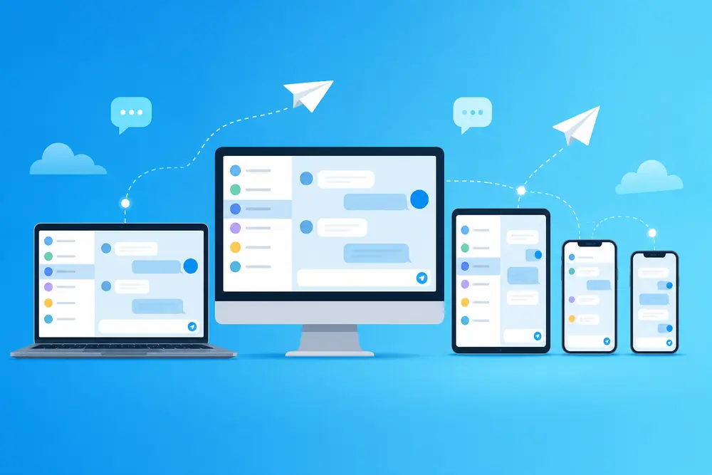 Telegram für alle Geräte: Desktop, Smartphone und Browser
