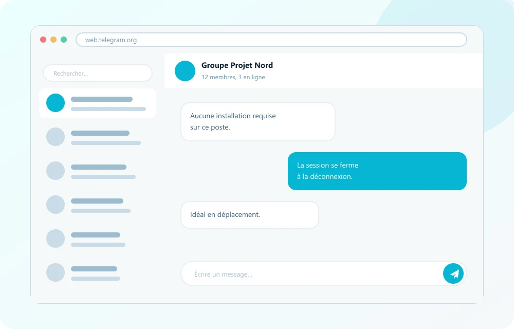 Telegram Web im Browser öffnen – ohne Installation chatten